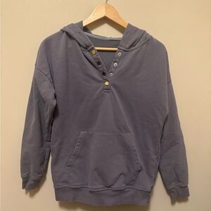 Gildan Gray Hoodie Sweatshirt